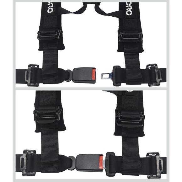 Spocoro 4 Point Racing Harness with Ultra Soft Heavy-Duty Shoulder Pads New ShD - Picture 4 of 5